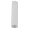 Podłużna lampa sufitowa Tune 10027 tubka do przedpokoju biała