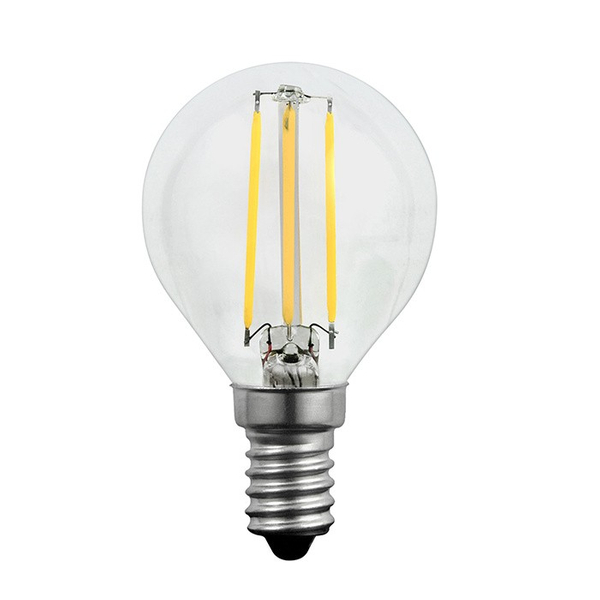 Industrialna żarówka ledowa 305077 Polux G45 E14 kulka 4W 400lm 230V biała ciepła