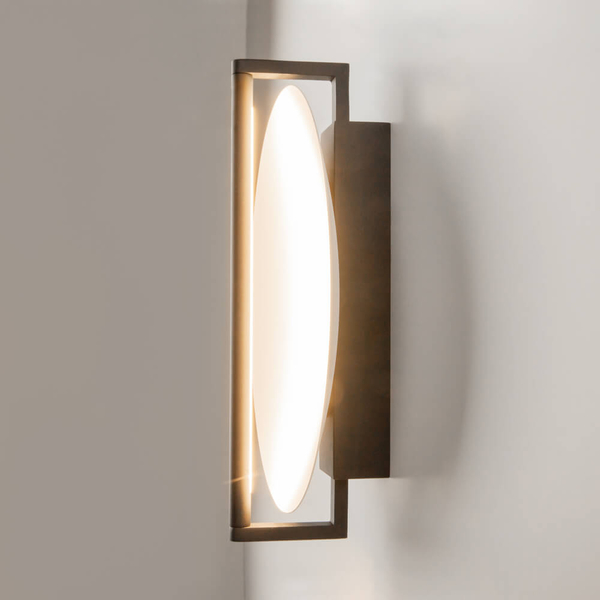 Kinkiet ścienny do holu Mira MOD279WL-L14B3K LED 14W 3000K czarny biały