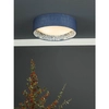 Owalna lampa sufitowa Down DOW5023-EH Dar Lighting motyw kwiatowy koło niebieska