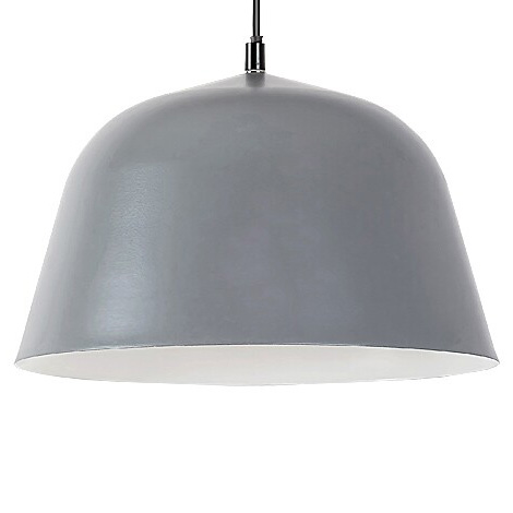 Industrialna lampa wisząca Malia 3095 szary zwis nad wyspę kuchenną