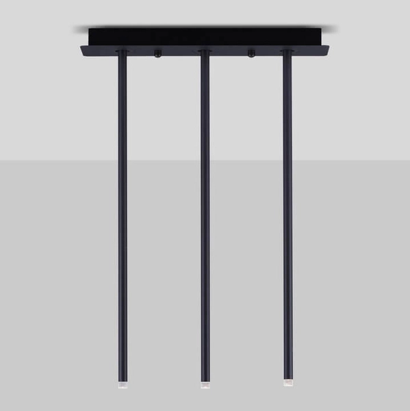 Potrójna lampa sufitowa z regulacją ARANI LE44706 LED 8W 3000K czarny