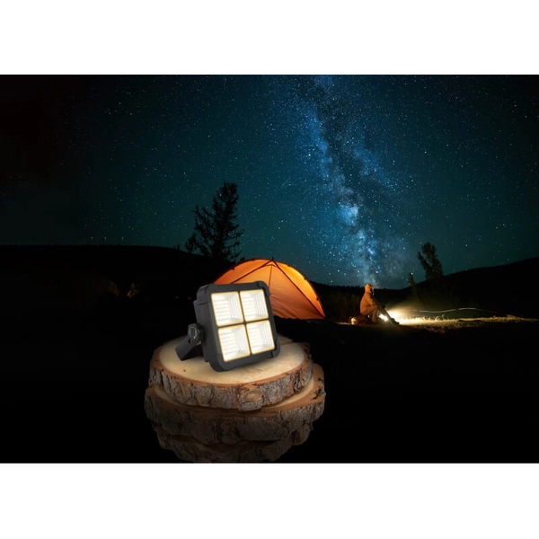 Lampa zewnętrzna przenośna Solar 36488-15 Globo LED 15W 4000K IP44 czarna