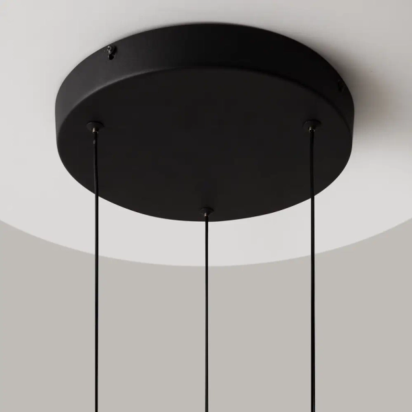 Potrójna lampa wisząca Misterio MOD379PL-L17B2.7K LED 15W 2700K czarny