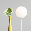 Lampka nocna kulista Pinne 1080B9 Aldex kula ball szklana kremowa