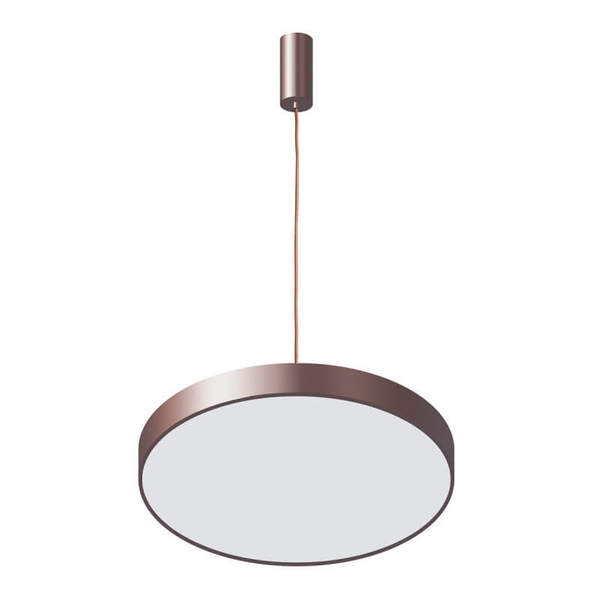 Jadalniana lampa wisząca Orbital nad stół LED 30W 4000K brązowa