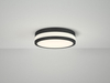 Sufitowa lampa ledowa Kari plafon 12W 3000k do łazienki czarny