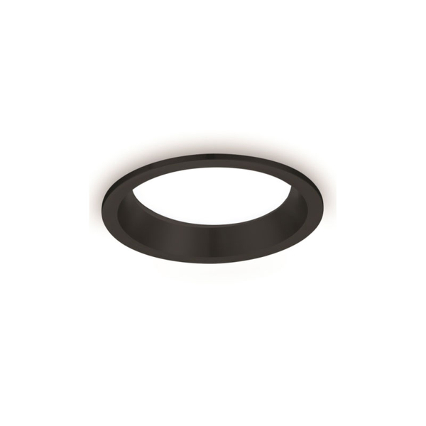 Wpust do łazienki Sun 293101103 Elkim LED 6W 3000K okrągły IP44 czarny