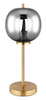 Lampa stołowa Blacky 15345TMM ball mosiądz przydymiona