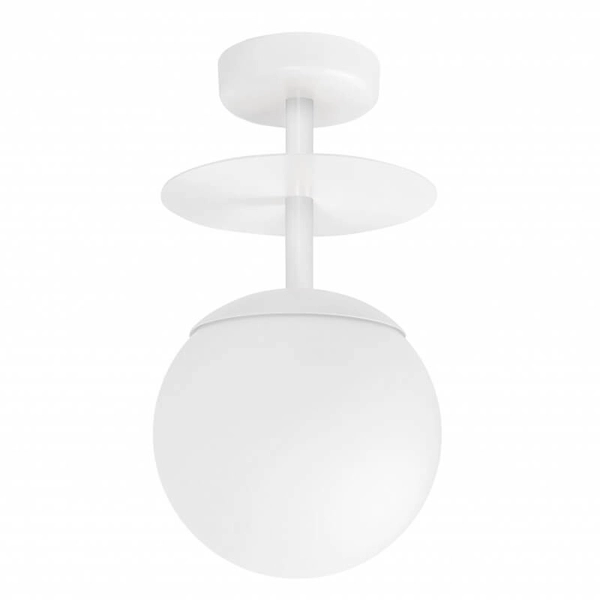 Sufitowa lampa kulista Plaat PLB11003 kula ball szklana biała