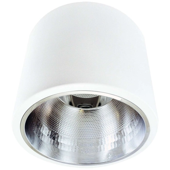 Sufitowa LAMPA natynkowa JUPITER 23 307217 Polux stropowa OPRAWA sufitowa DOWNLIGHT tuba metalowa biała