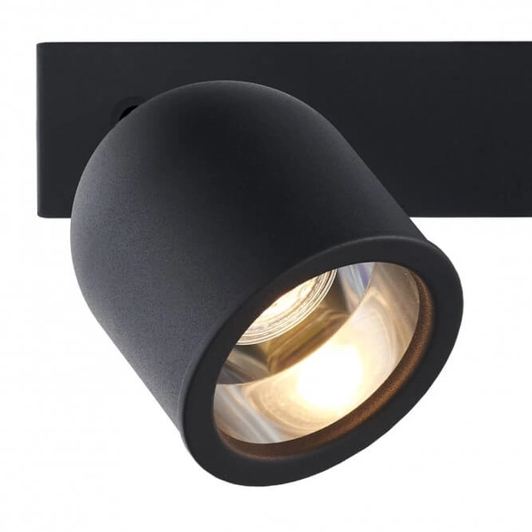 Sufitowa lampa metalowa SPARK 50944302 Kaspa regulowana czarna