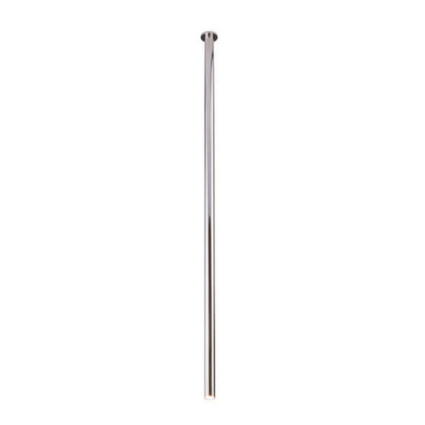 Podtynkowa LAMPA sufitowa ALHA T 9087 Shilo metalowa OPRAWA do zabudowy sopel tuba chrom