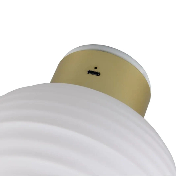 Lampa ścienna ściemnialna EARL R27771101 LED 1,5W 3000K biały mosiądz