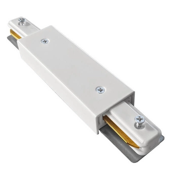 Środkowe zasilanie do szyny montażowej jednofazowej TRACK AZ5568 białe