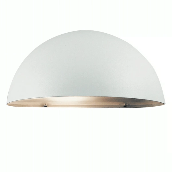 Metalowa lampa elewacyjna SCOR 21751001 IP44 przed dom biały