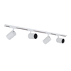 System szynowy Tokio LP-787 SET 1F WH regulowany reflektorki 1-fazowy białe