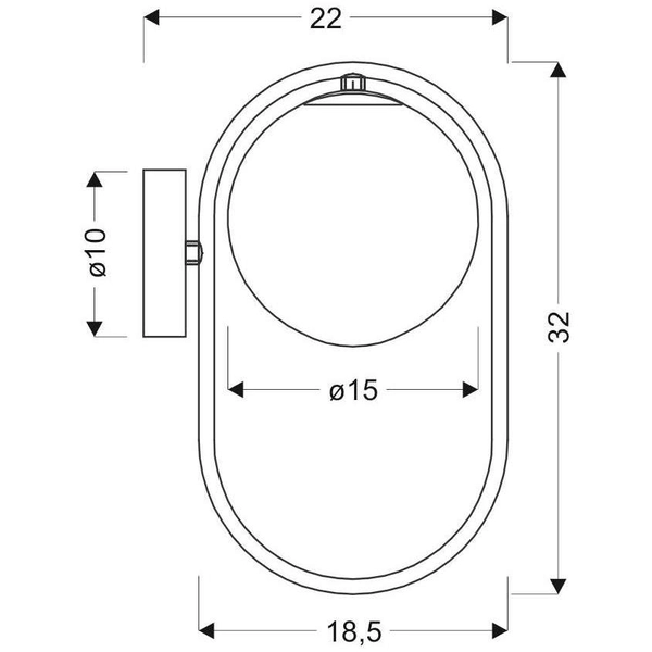 Kinkiet ścienny CORDEL 21-73440 metalowa szklana kula ball mosiężna biała