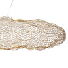 Lampa wisząca Hayden 4201260-6501 By Rydens LED 20W 2700K chmurka złota