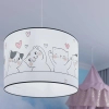 Wielokolorowa lampa wisząca CAT SL.1418 owalna 1xE27 nad wyspę