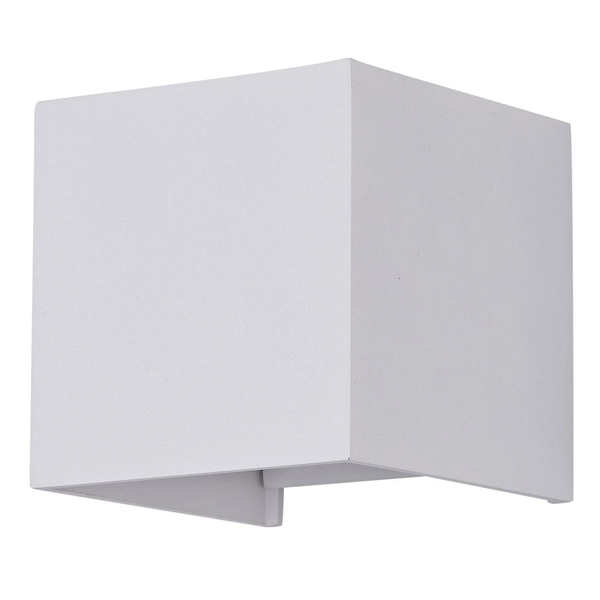 Kinkiet na taras lampa ścienna Fulton O572WL-L6W LED 6W 3000K kostka biała