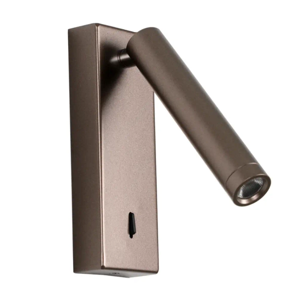 Lampa ścienna do czytania Cali WL-21017-CFF LED 2,5W 3000K brązowa