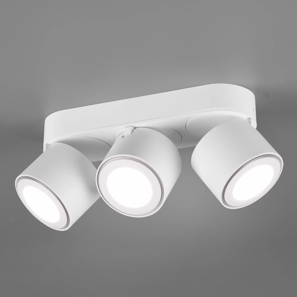 Potrójna lampa sufitowa TAURUS 652910331 Trio LED 5W 3000K biała