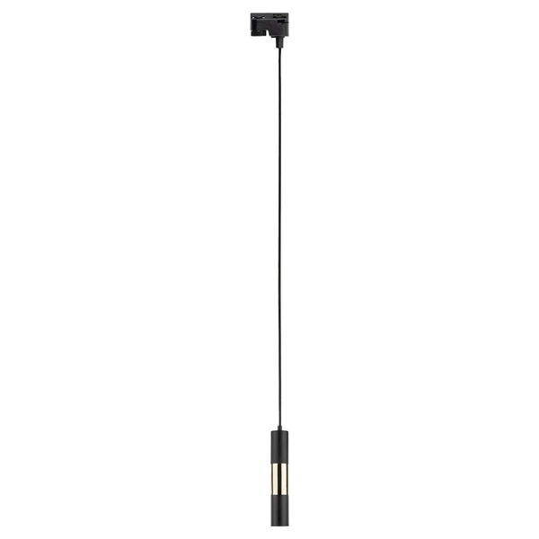 Lampa zwis tuba szynowa 1-fazowa Tracer 4929 TK Lighting czarna złota