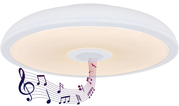 Nasufitowa lampa Raffy 41366W bluetooth LED 18W 3000-6500K biała