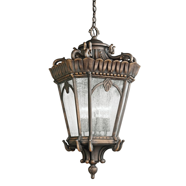 Latarnia ogrodowa wisząca KL-TOURNAI8G-XL Kichler vintage brązowa