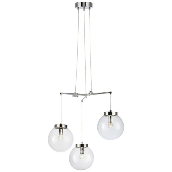 LAMPA wisząca SICILY 107015 Markslojd modernistyczna OPRAWA szklane kule balls kaskada przezroczysta