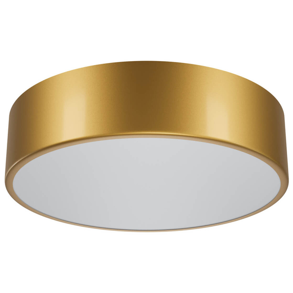Ledowa lampa sufitowa 137623620774 pokojowa 24W 4000K złota