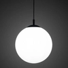 Zwisająca lampa do jadalni Esme 5671 minimalistyczna czarna biała