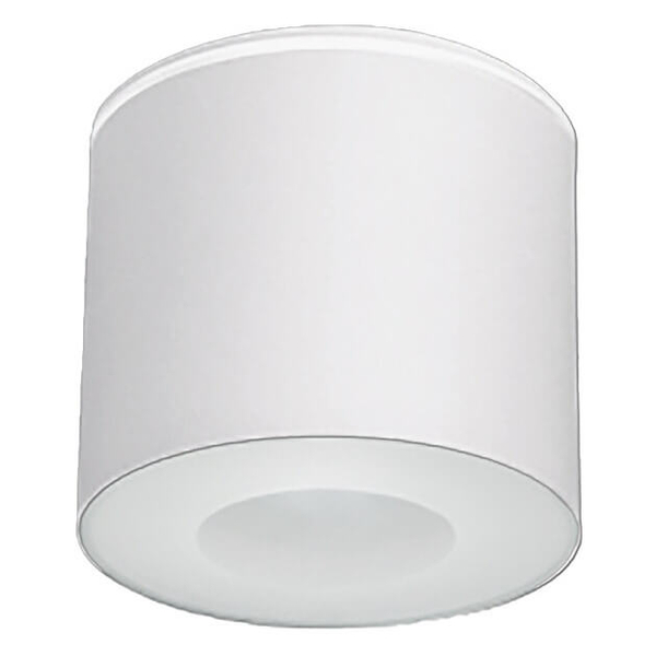 Natynkowa LAMPA sufitowa HEXA 9564 Nowodvorski metalowa OPRAWA łazienkowa tuba downlight IP44 biała