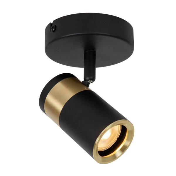 Salonowa lampa sufitowa z regulacją GORIK 53909/01/30 czarny złoty