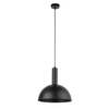 Zwisająca lampa Vitrum 40809 Sigma półokrąg do salonu czarna