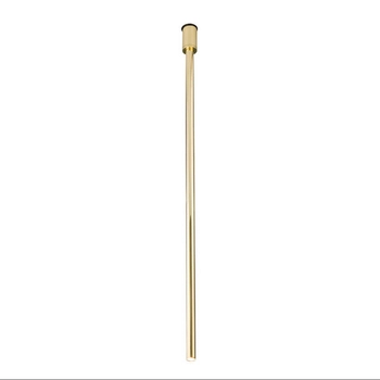 Metalowa lampa sopel sufitowa ALHA 9174 Dohar do salonu mosiądz