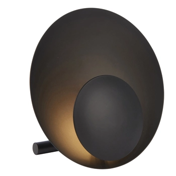 Designerska lampa stołowa Aurelio L&-197373 Light& LED 4W 3000K okrągła czarna