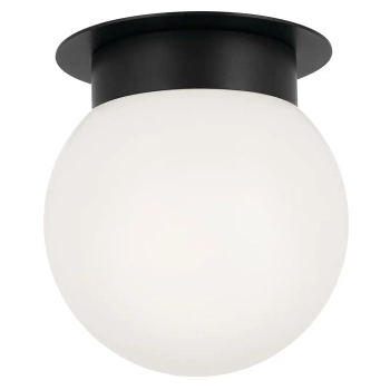 Minimalistyczna sufitowa lampa Albers KL-ALBERS-F-G-BK kula czarna