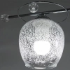 Kryształowa lampa sufitowa 8821/2 8C salonowa chrom