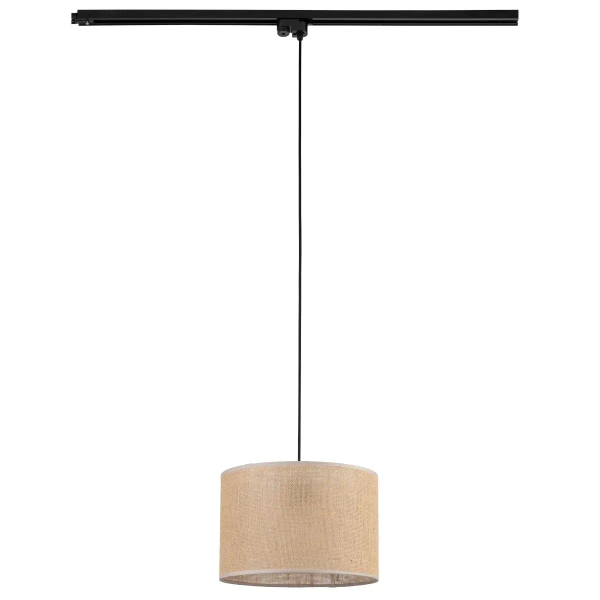 Wisząca lampa szynowa 1-fazowa Tracer 10672 z abażurem brązowa