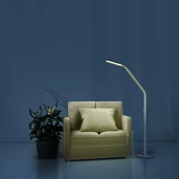 Podłogowa lampa do biura Ferrara 327369 LED 13W 3000-6000K regulowana biała