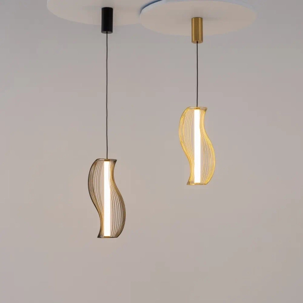 Wisząca lampa Shadows of the past MOD263PL-L20B3K LED 20W 3000K czarny