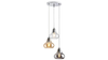 Wisząca LAMPA loft JEZABEL 7977 Rabalux szklana OPRAWA kaskada ZWIS kulisty multikolor