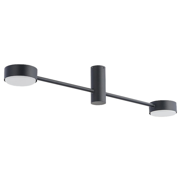 Industrialna LAMPA sufitowa ORBIT 7943 Nowodvorski metalowe kinkiet do kuchni czarny