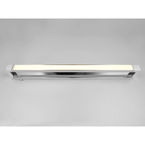 Ledowa lampa ścienna FABRIZIO 284779106 15W 2300-4000K IP44 podłużna chrom