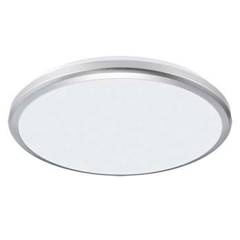 Plafon LAMPA sufitowa PLANAR 03838 Ideus hermetyczna OPRAWA łazienkowa LED 12W 4000K okrągła IP54 srebrna