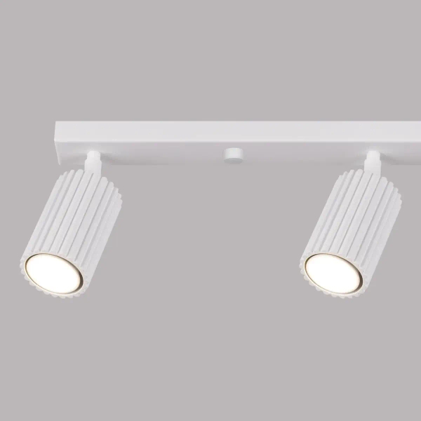 Sufitowa lampa na listwie KARBON SL.1546 tubki z regulacją białe