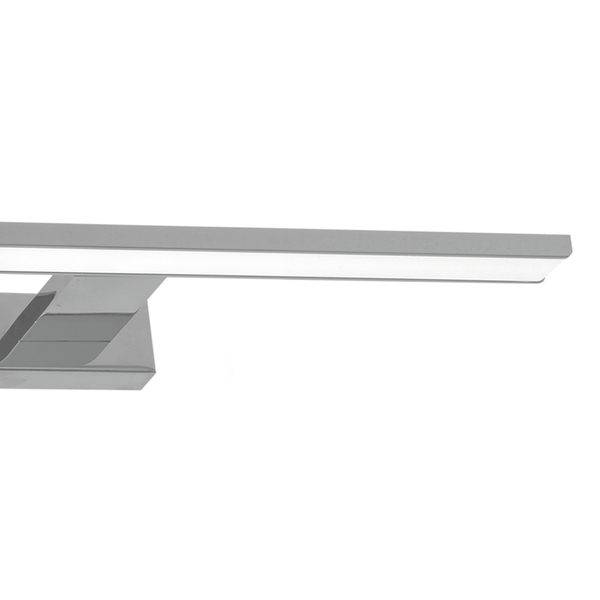 Nowoczesna lampa ścienna Pinto do przedpokoju LED 12W 3000K chrom