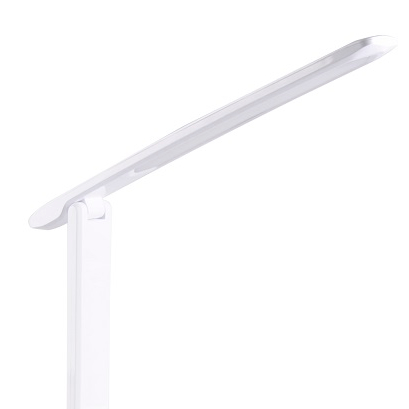 Regulowana LAMPKA biurkowa TOLEDO LED 316660 Polux stołowa LAMPA stojąca LED 9W 3000K - 6500K gabinetowa biała